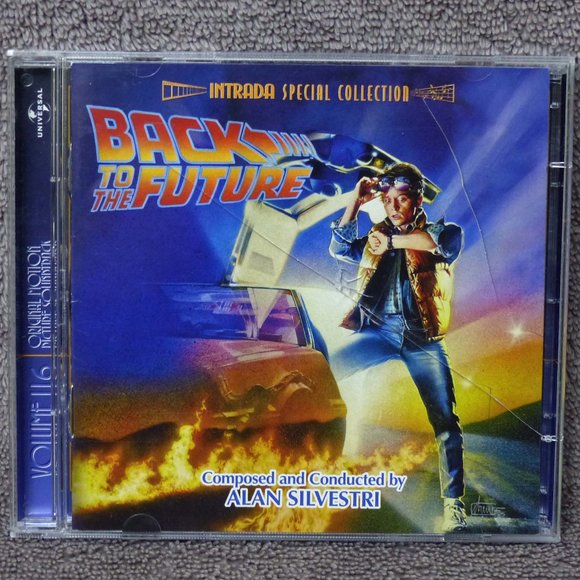 Back To The Future 2 CD Original Movie Soundtrack Alan Silvestri Intrada Special - Picture 2 of 14